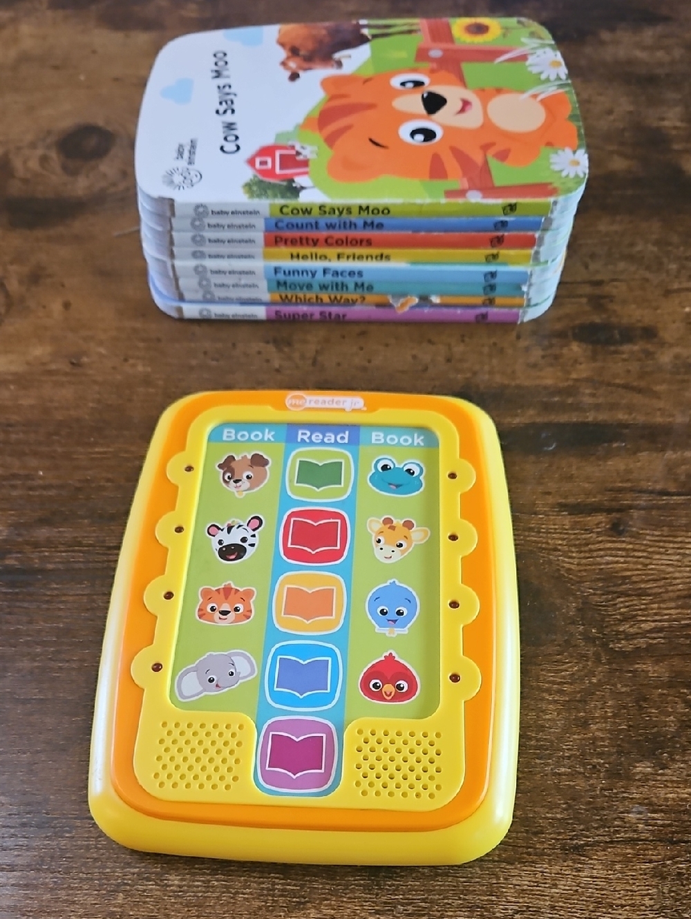 Baby Einstein Interactive Read-Along Toy Tablet with Animal Buttons